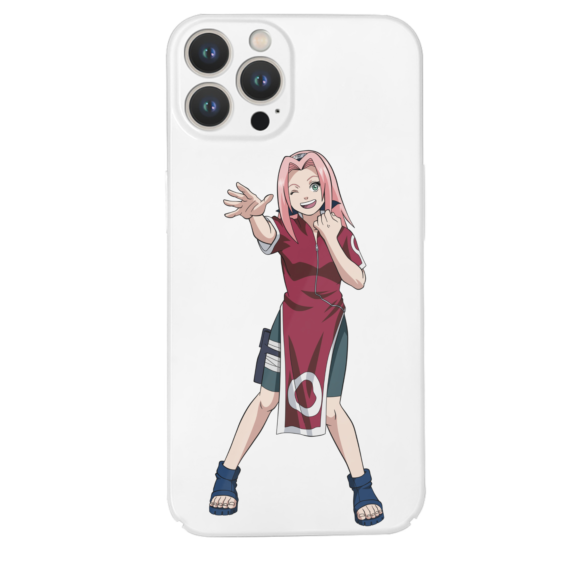 （画像用） NARUTO -ナルト- 春野サクラ Haruno Sakura 【iPhone 14シリーズ対応】ハードケース
